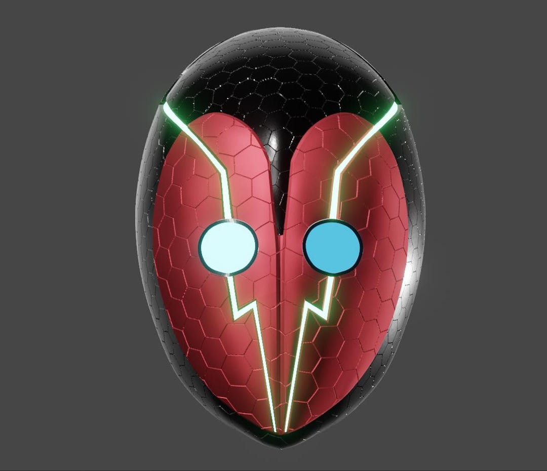Deadpool 2099 Full Mask 3D Print File - Etsy Deadpool 2099 Full Mask 3D Print File - Etsy