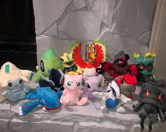 Shiny Pokemon Plush Etsy Shiny Pokemon Plush Etsy