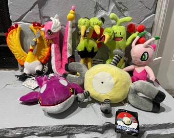 Shiny Pokemon Plush Etsy Shiny Pokemon Plush Etsy