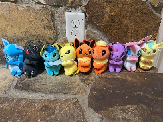 eevee evolution plushies