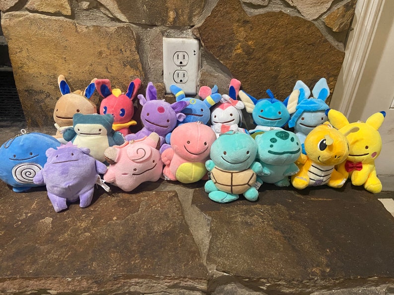 pokemon ditto reversible plush