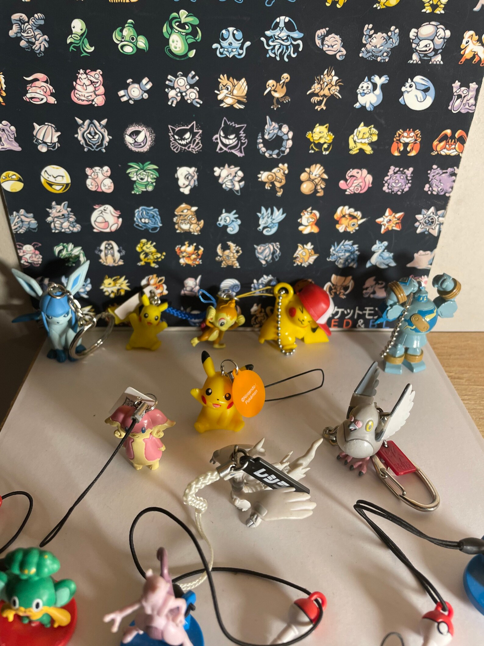 Pokémon Figure Keychains Etsy