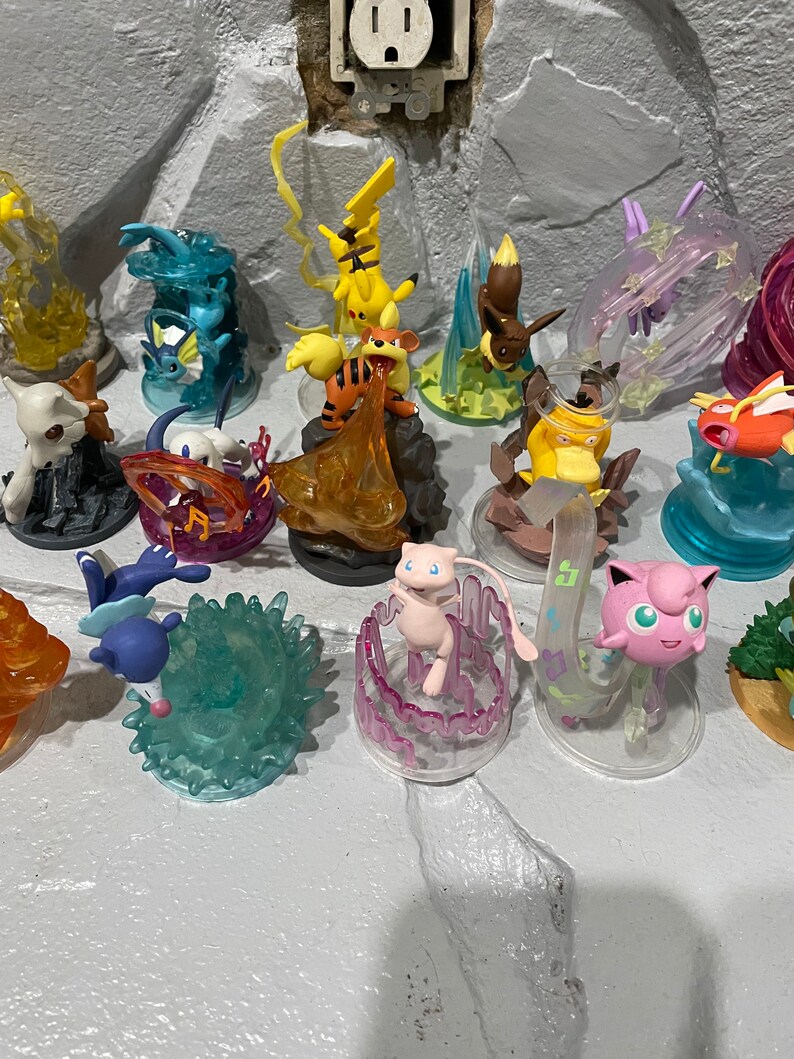 Pokémon Figure Statues Etsy
