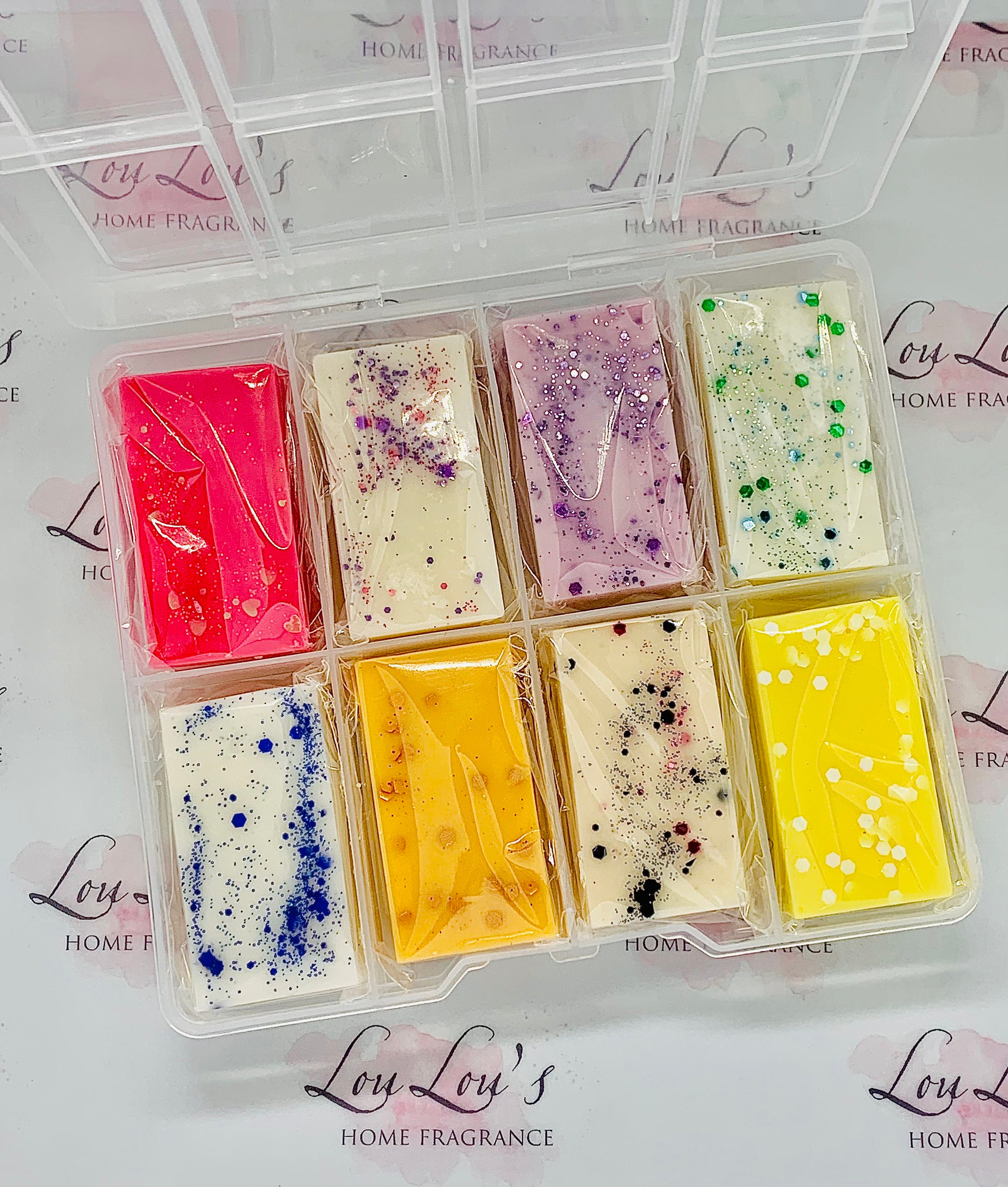 Caja de muestra Cera Melt Natural Soy Wax Vegan Biodegradable Etsy