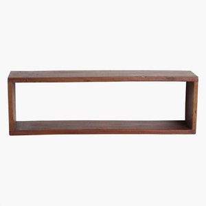 Vintage wall shelf in various sizes made of reclaimed wood from the Factory collection image 8