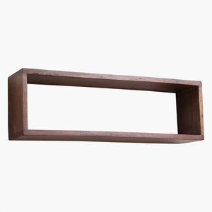 Vintage wall shelf in various sizes made of reclaimed wood from the Factory collection image 6