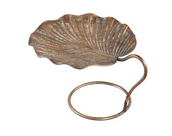 Tray Leaf Vincy Gold Iron