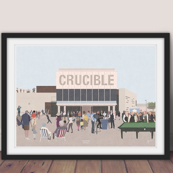 The Crucible - Sheffield Print