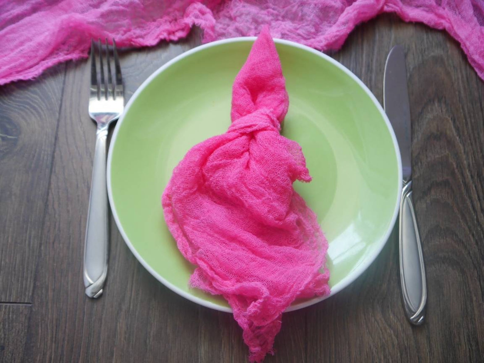 Pink Cheesecloth Dinner Napkins Gauze napkins Wedding Etsy