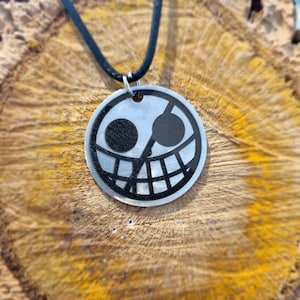 Doflamingo One Piece necklace silver necklace men's necklace women's necklace one piece necklace coin necklace cartoon necklace