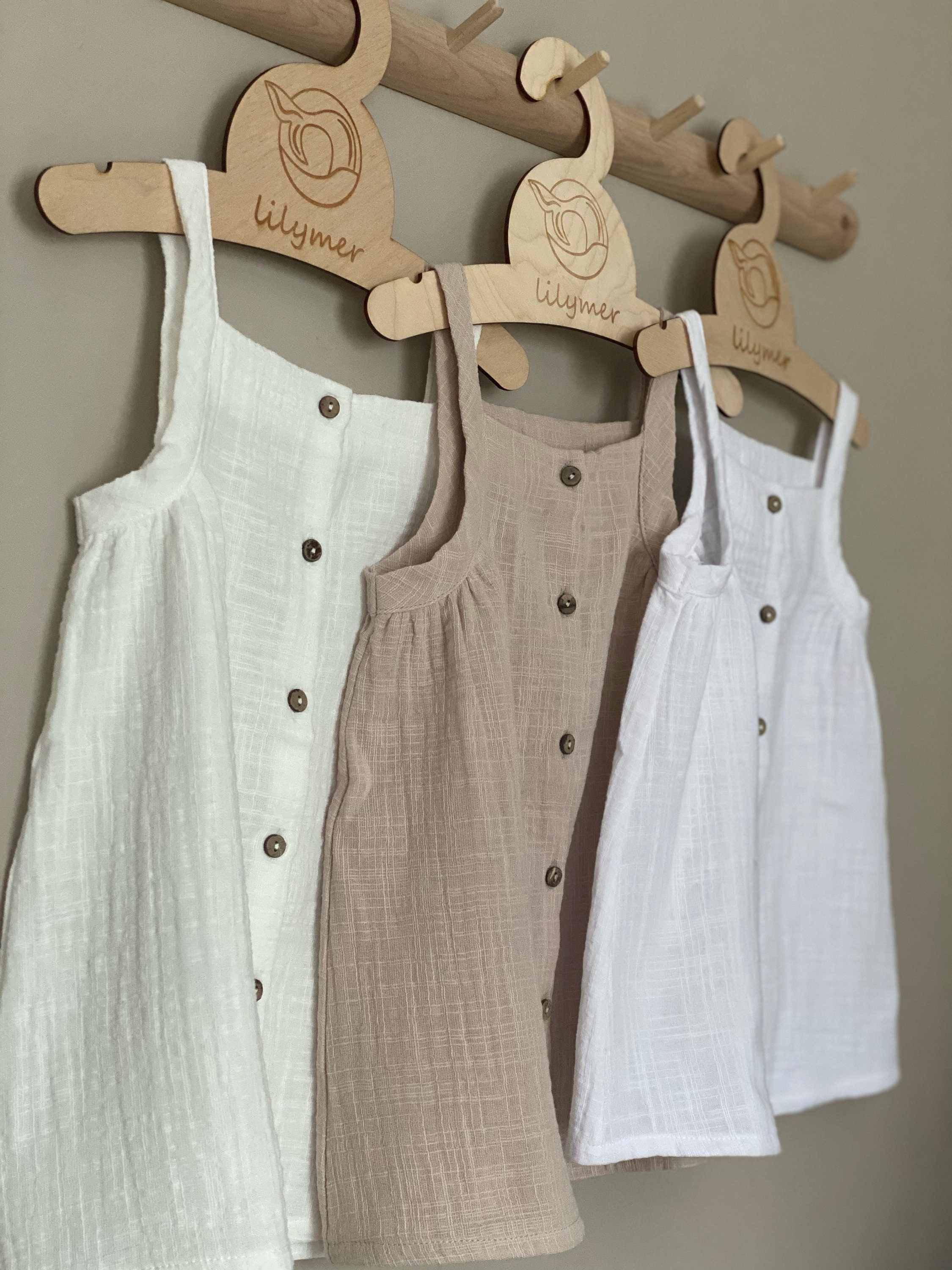 100 Organic Muslin Cotton& Linen Baby Summer Dress Linen Etsy UK