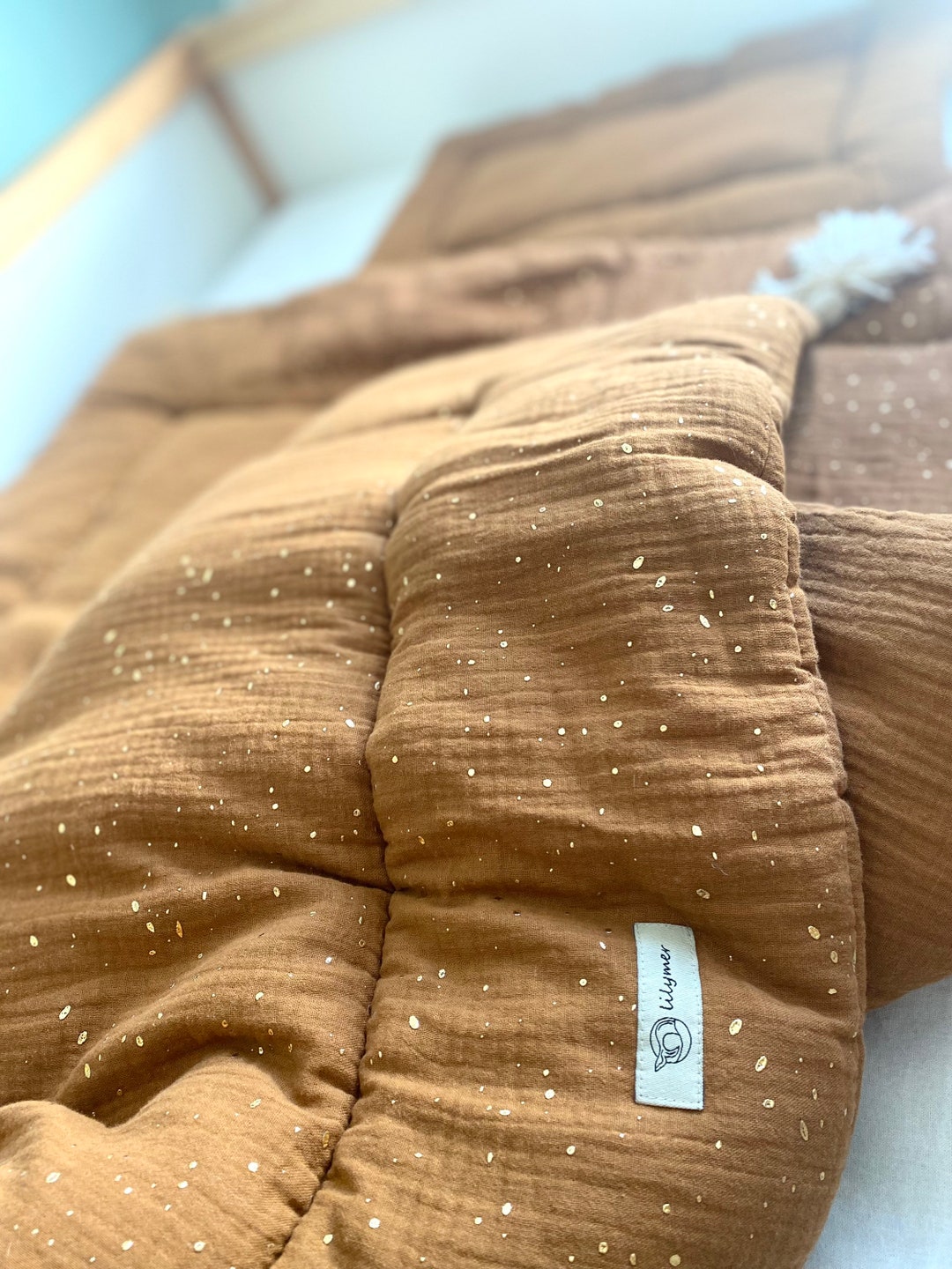 100% Organic Cotton Oeko-tex Muslin Duvet, Cotton Baby Pillow Quilt ...