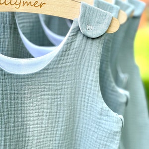 Saco de dormir LIGHT 0,5 TOG 100% algodón orgánico Oeko-Tex Muselina con lunares dorados, Saco de dormir de algodón, Saco para bebé recién nacido, Body