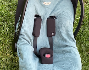 Organic infant car seat cover hot sale