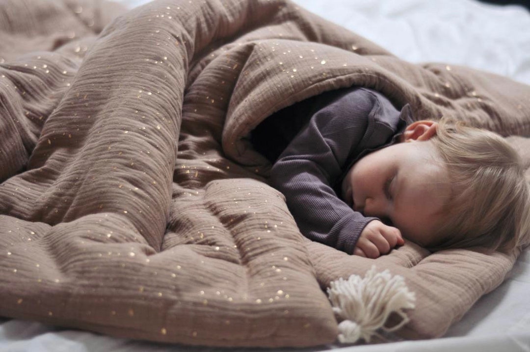 Set Nanna Neonato Bellochi - 5 Pezzi In Cotone | Riduttore Lettino 90x60cm Con Cuscino E Copertina | Aurora - Foto 6