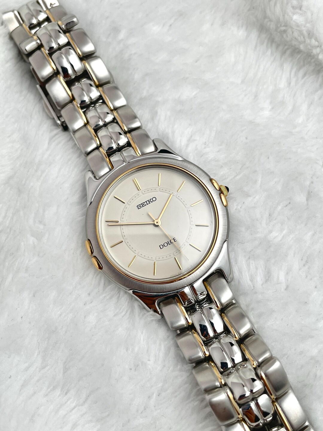 Seiko 23 SEIKO DOLCE QZ 8J41-6140 セイコー ドルチェ バー 