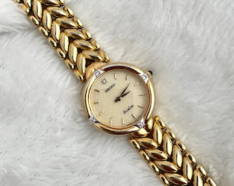 時計 vintage SEIKO EXCELINE GOLD 4N20-0370 vintage SEIKO EXCELINE