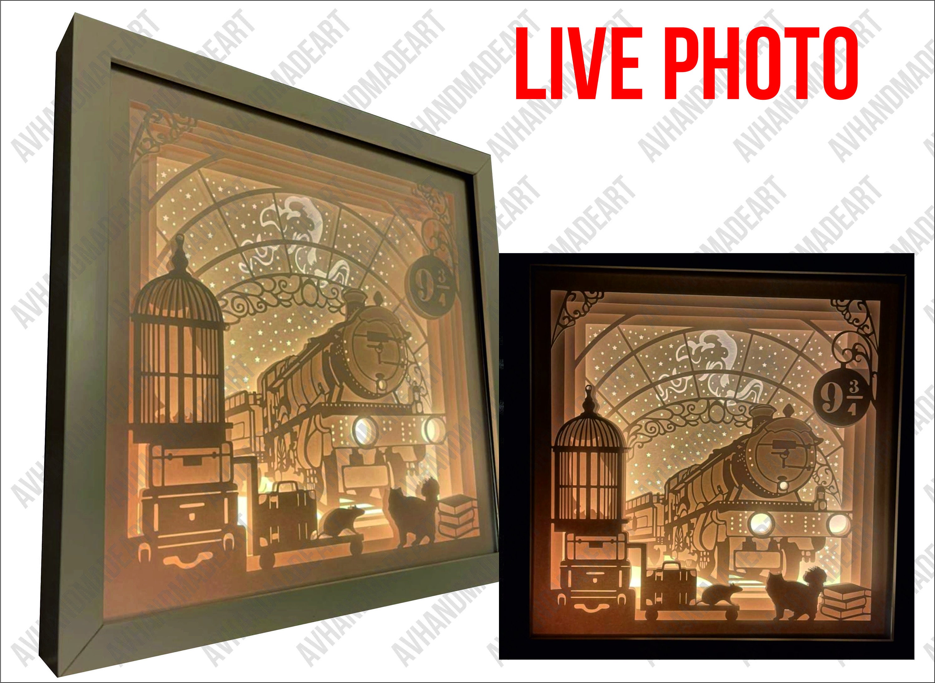 Harry Potter Shadow Box Svg Free Free Svg Cut Files - vrogue.co