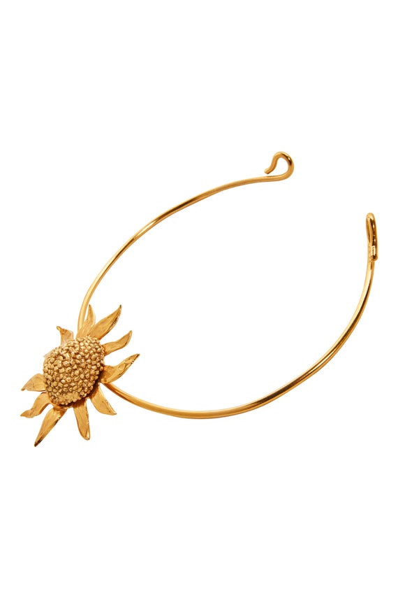 YVES SAINT LAURENT Vintage Sunflower Necklace - image 3