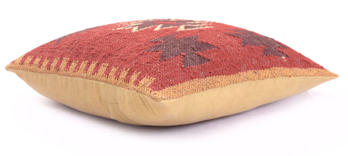 4 Pcs Set of Indian Chouhan Rugs Kilim Jute Cushion Cover Etsy