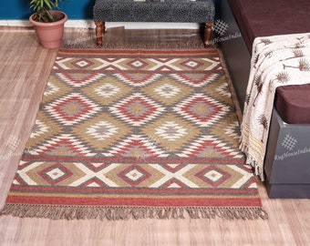 5x7 6x9 7x10 8x10 9 x 12フィート ハンドメイド マルチカラー ウール