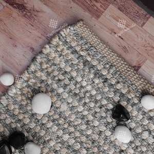 Handgewebter Vintage Teppich Läufer : Diele / Flur Teppich Läufer für Wohnzimmer