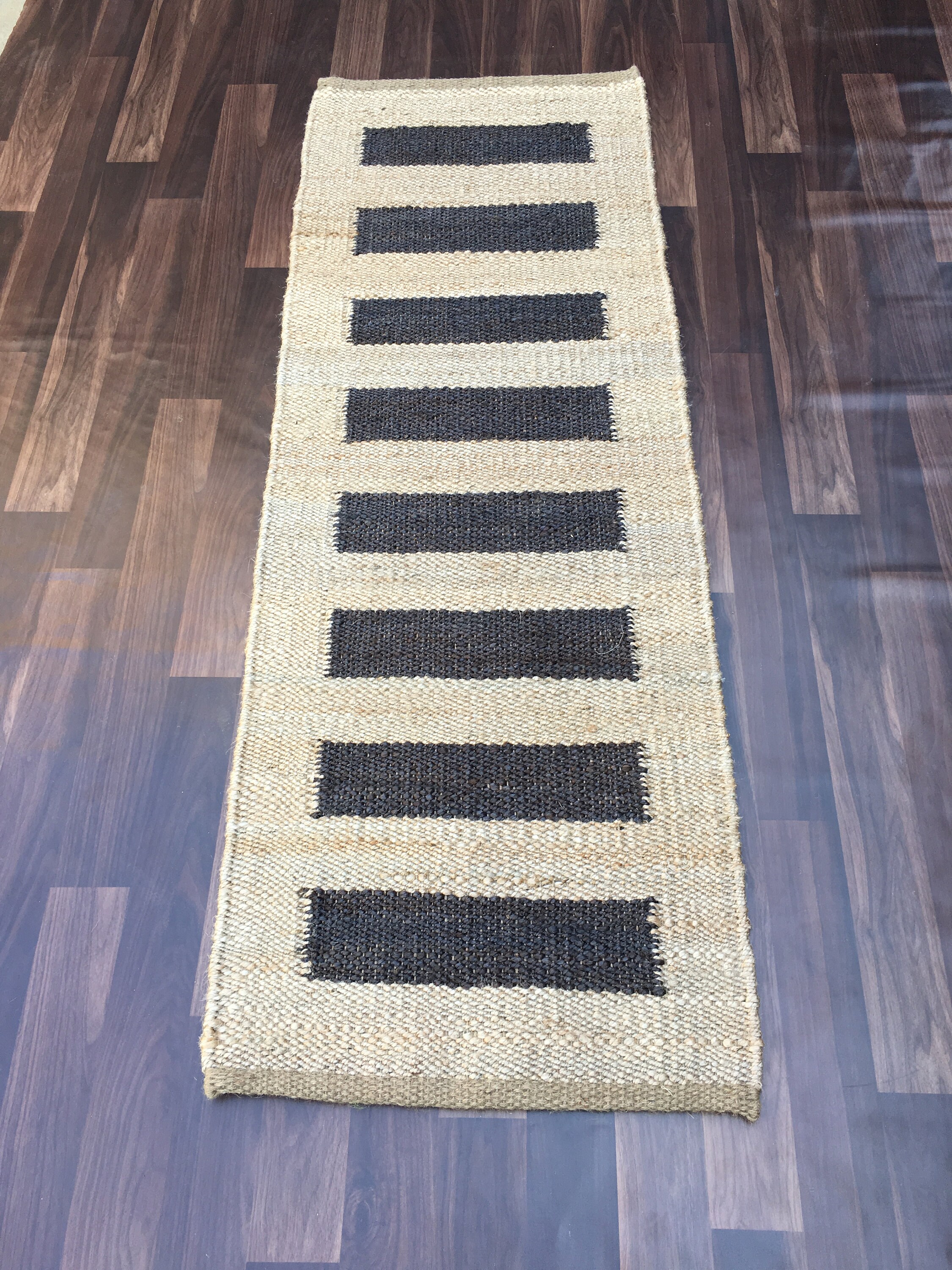 2x6 2x12 2x20 ft. natural jute runner jute bed side runner Etsy