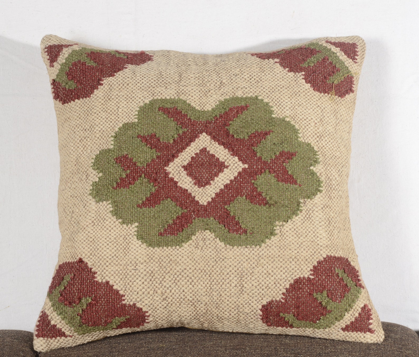 4 Set of Indian Kilim Cushions Cover 18X18 Pillows Boho Ethnic Etsy