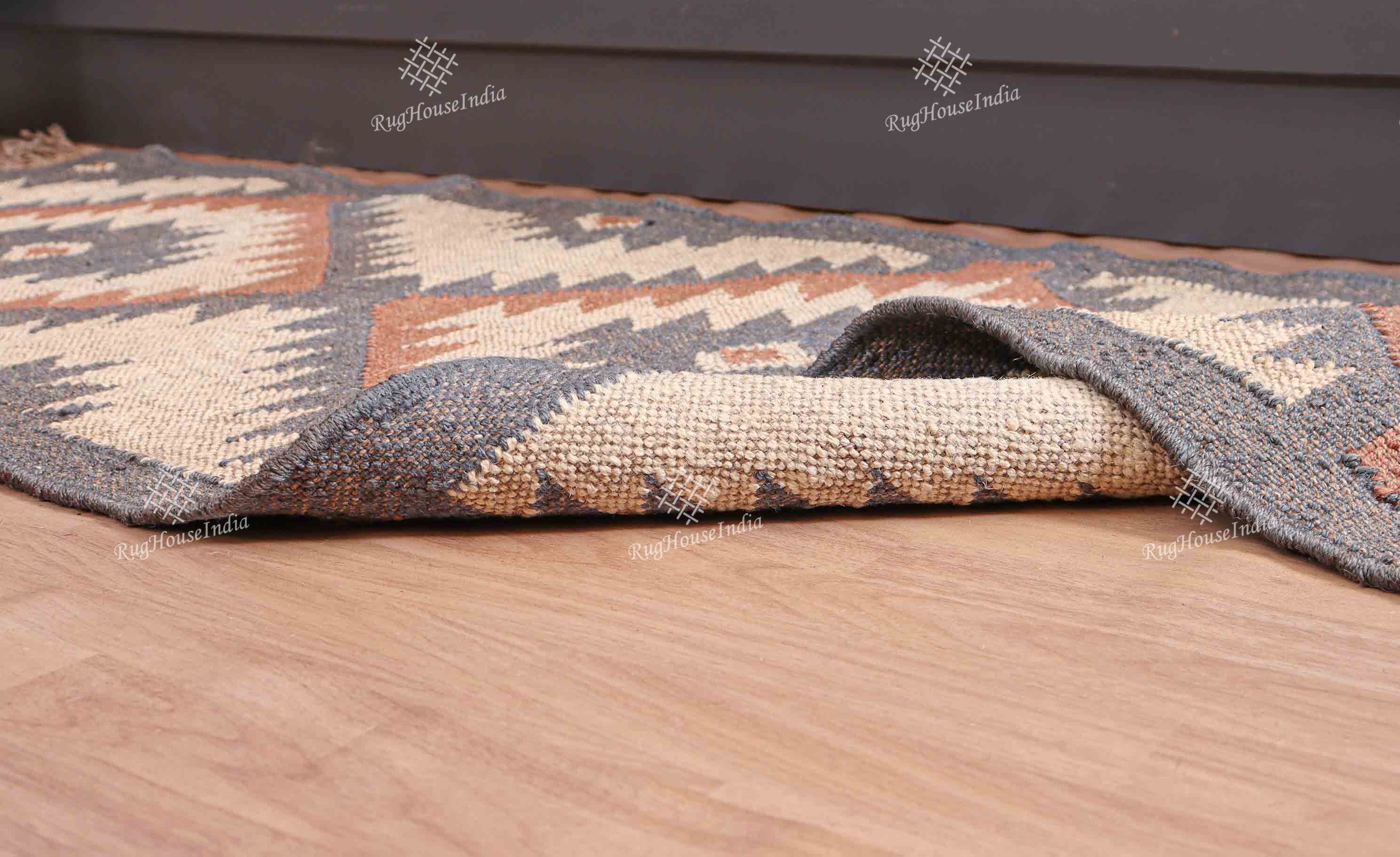 Handmade Wool Jute Kilim Dhurrie Runner/rugs Handwoven Etsy UK