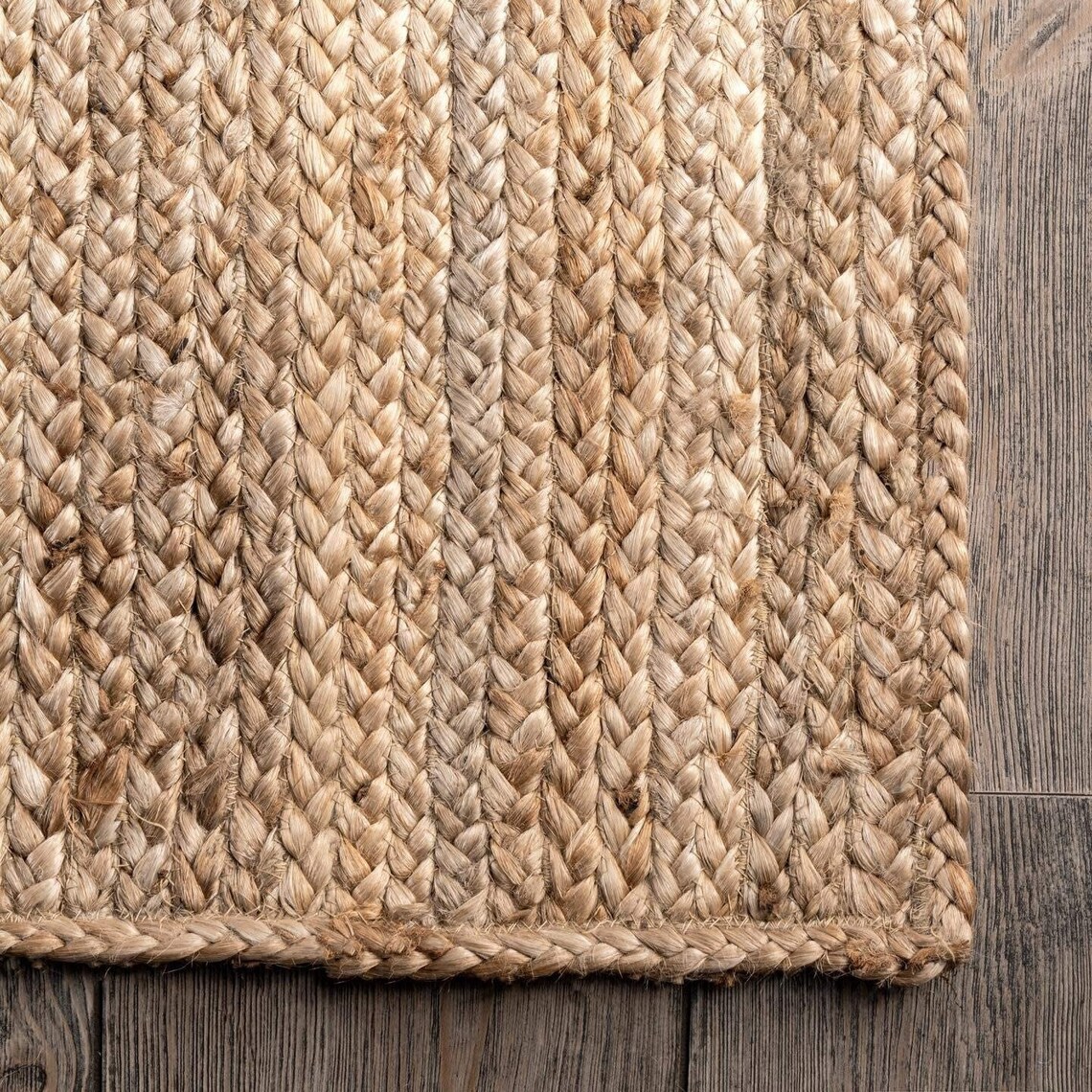 Natural Jute Hand Braided Area Rug/runner/doormat Handwoven Etsy
