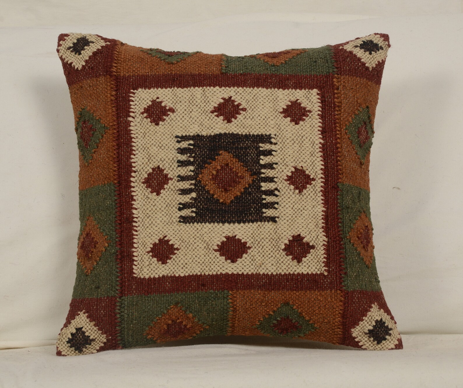 4 PCS Set of Chouhan Rugs Hand Woven Jute Kilim Cushion Cover Etsy