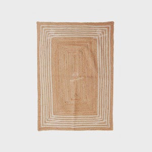 Handmade Jute Rugs- Braided Living Room Rug Vintage Area Rug Custom Size Kitchen Rug Natural Floor Rug Gifts For Him Area Rugs 8x10 Boho Rug White 2