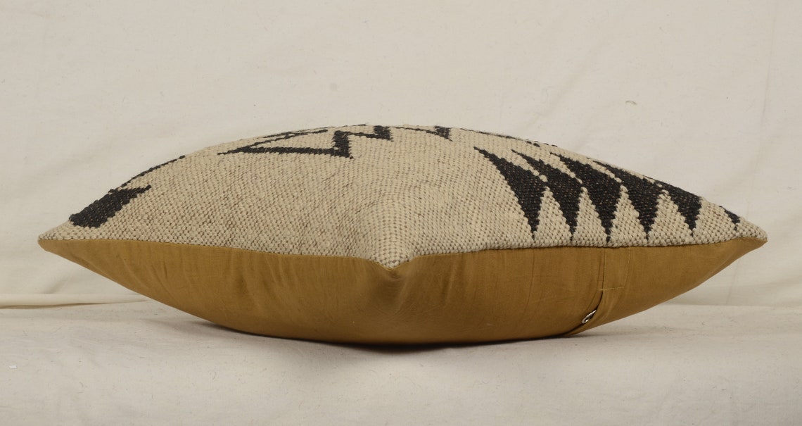 4 Set of Indian Hand Woven Chouhan Rugs Jute Cushion Cover Etsy