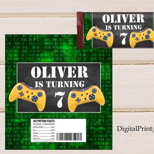 Candy Wrappers, Candy Bar Label Game Birthday Party, Candy Wrappers Game, Chocolate Wrappers, PERSONALIZED, Digital file