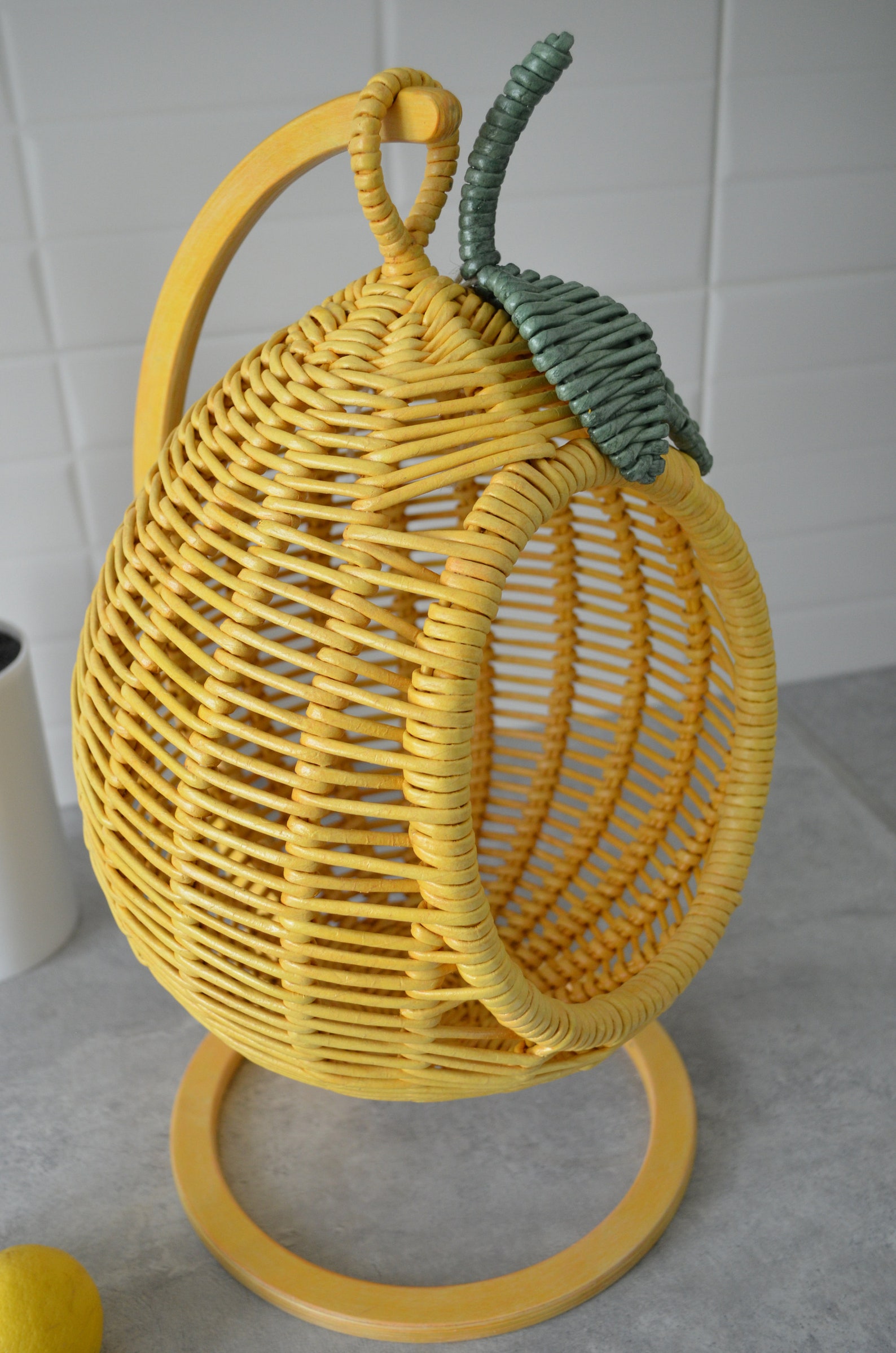 Hanging Basket for Storing Fruits Fruit Basket in the Shape of - Etsy