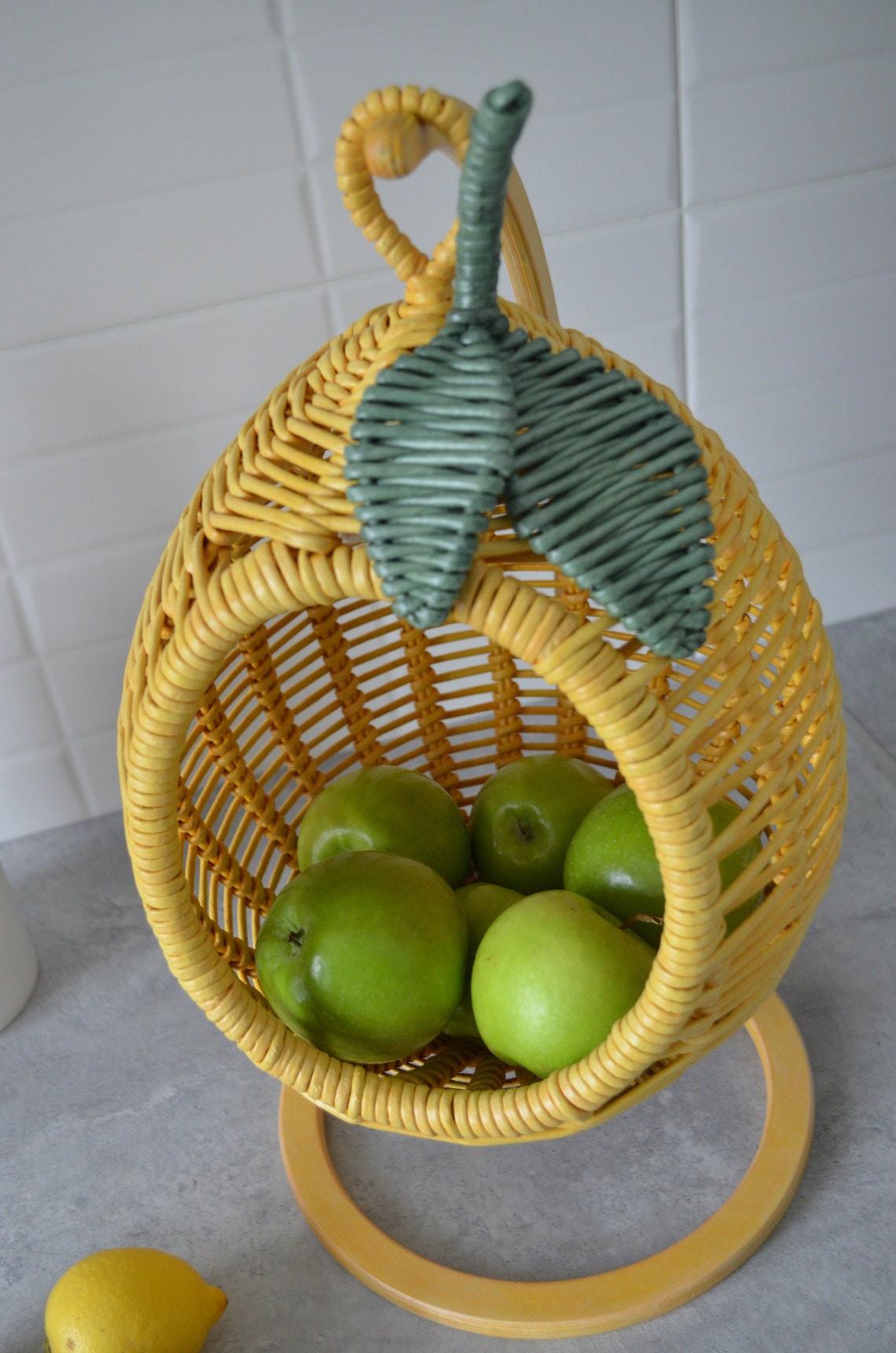 Hanging Basket for Storing Fruits Fruit Basket in the Shape of - Etsy