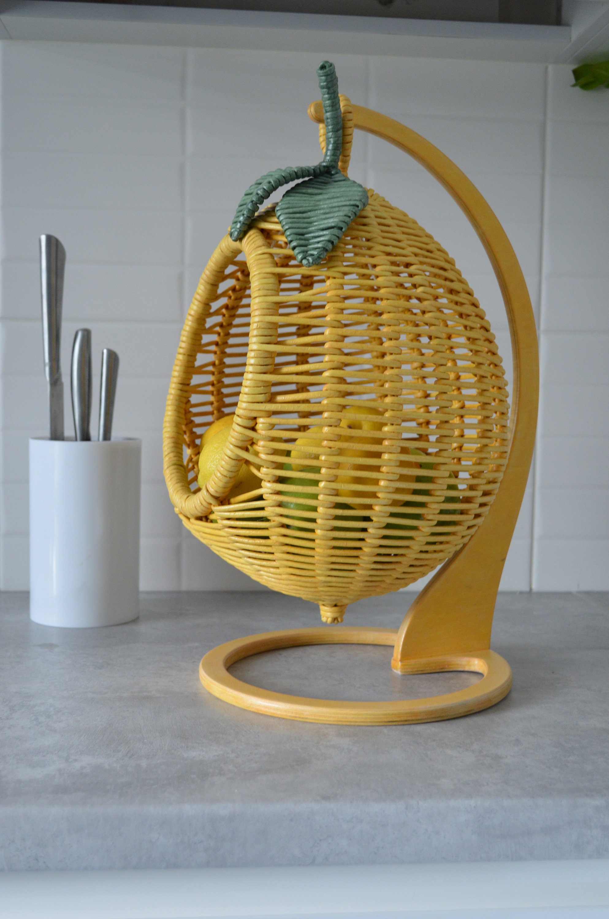 Hanging Basket for Storing Fruits Fruit Basket in the Shape of Etsy