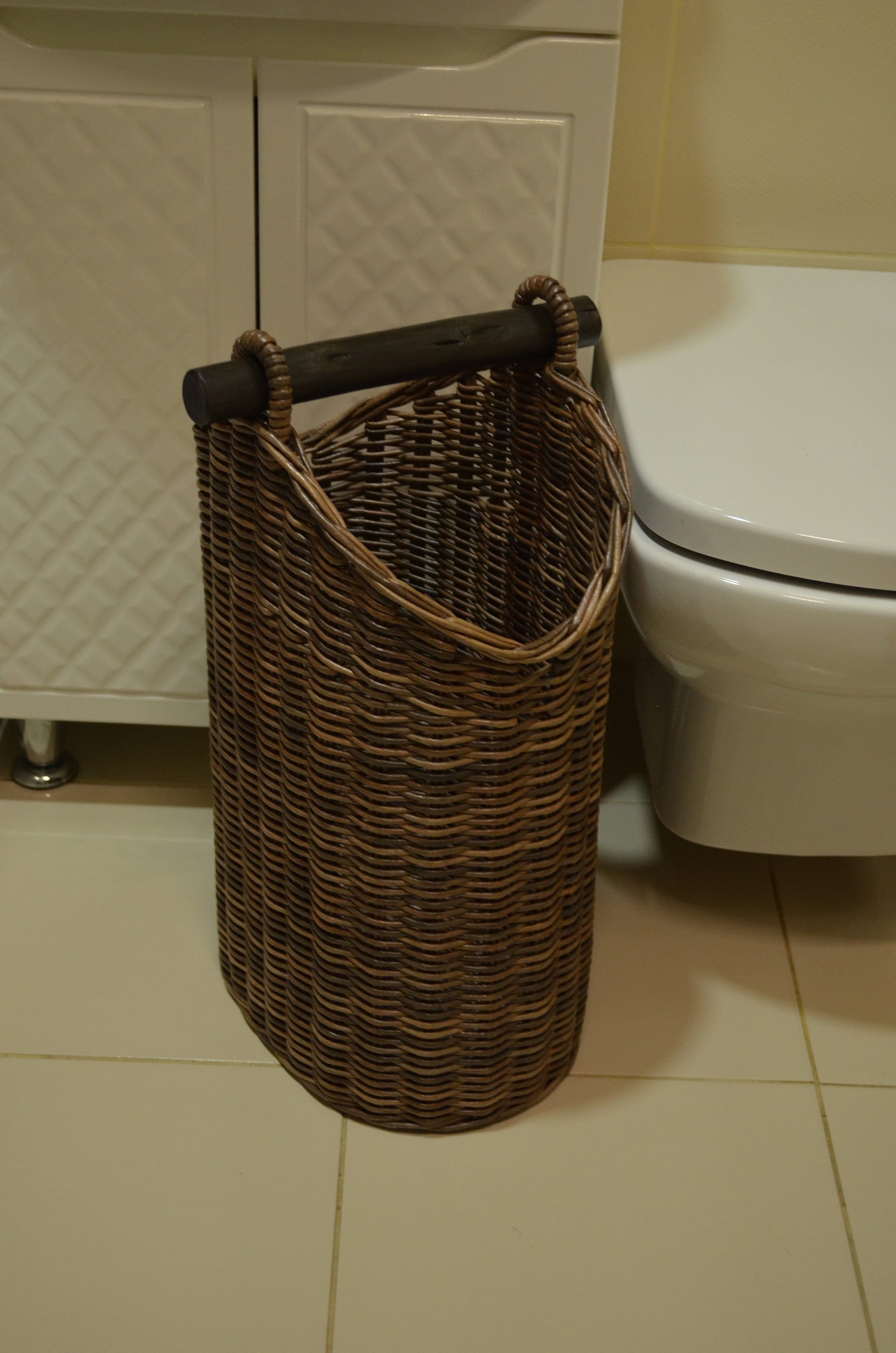 Toilet Paper Basket Spare Roll Holder Toilet Storage Toilet Etsy UK