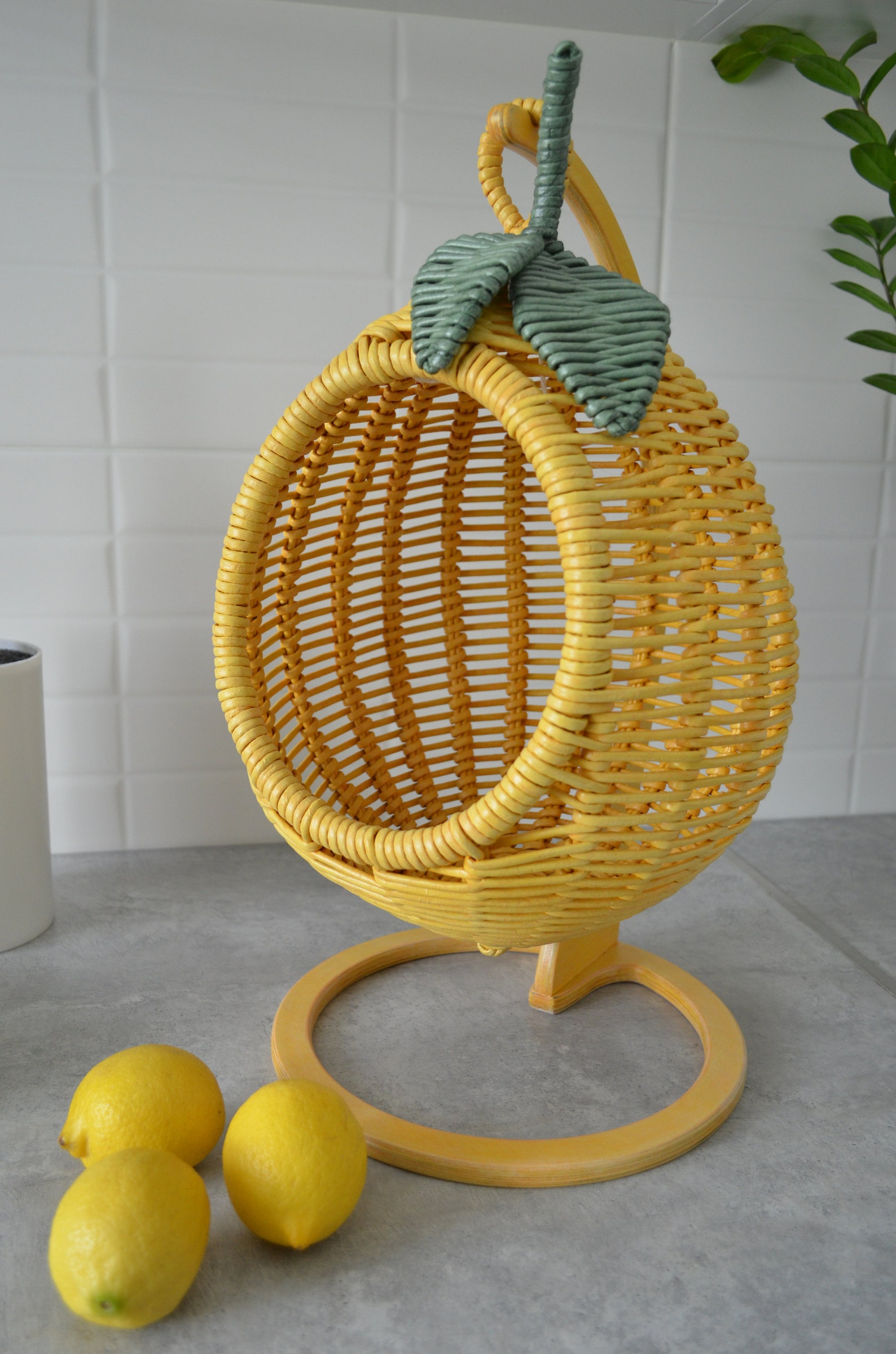 Hanging Basket for Storing Fruits Fruit Basket in the Shape of | Etsy