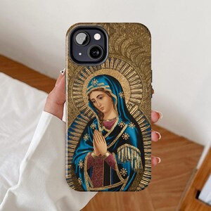Mutter Maria Handyhülle, katholische iPhone-Hülle, Jungfrau Kunst Samsung Galaxy, Glaube Ästhetik Google Pixel, Beste religiöse Geschenkidee für sie
