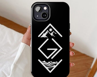 God is Greater Than the Highs and Lows, Christian phone case, Religious design gifts, Christianity iPhone cases, Catholic faith present