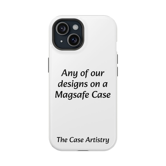 Upgrade to MagSafe Phone case, Compatible with MagSafe® accessories, Any design, Magnetic Tough Cases, Durable iPhone cover, Protective gift