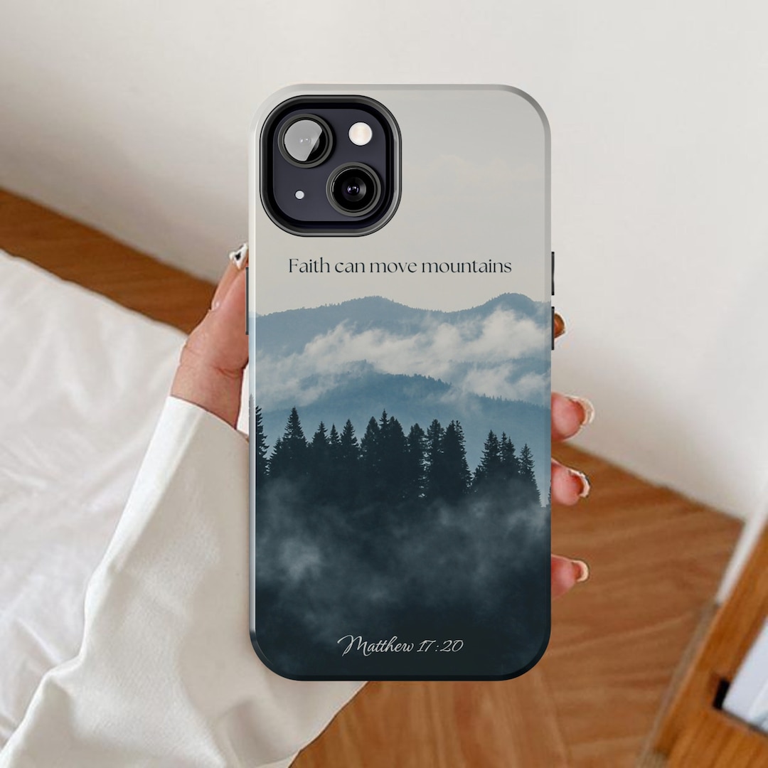 Bible Quote Phone Case Christian Bible Reader Gift College Bible