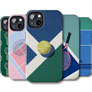 Tennisball Handyhülle, Sportliche Spieler iPhone Hülle, Hobby Leidenschaft Design, Schläger Samsung Galaxie, Sportliebhaber google pixel, Sportlich unter dem Motto