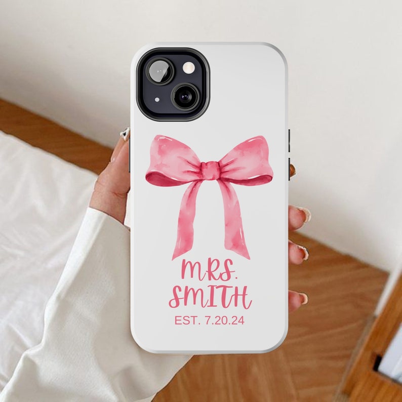 custom bride phone case