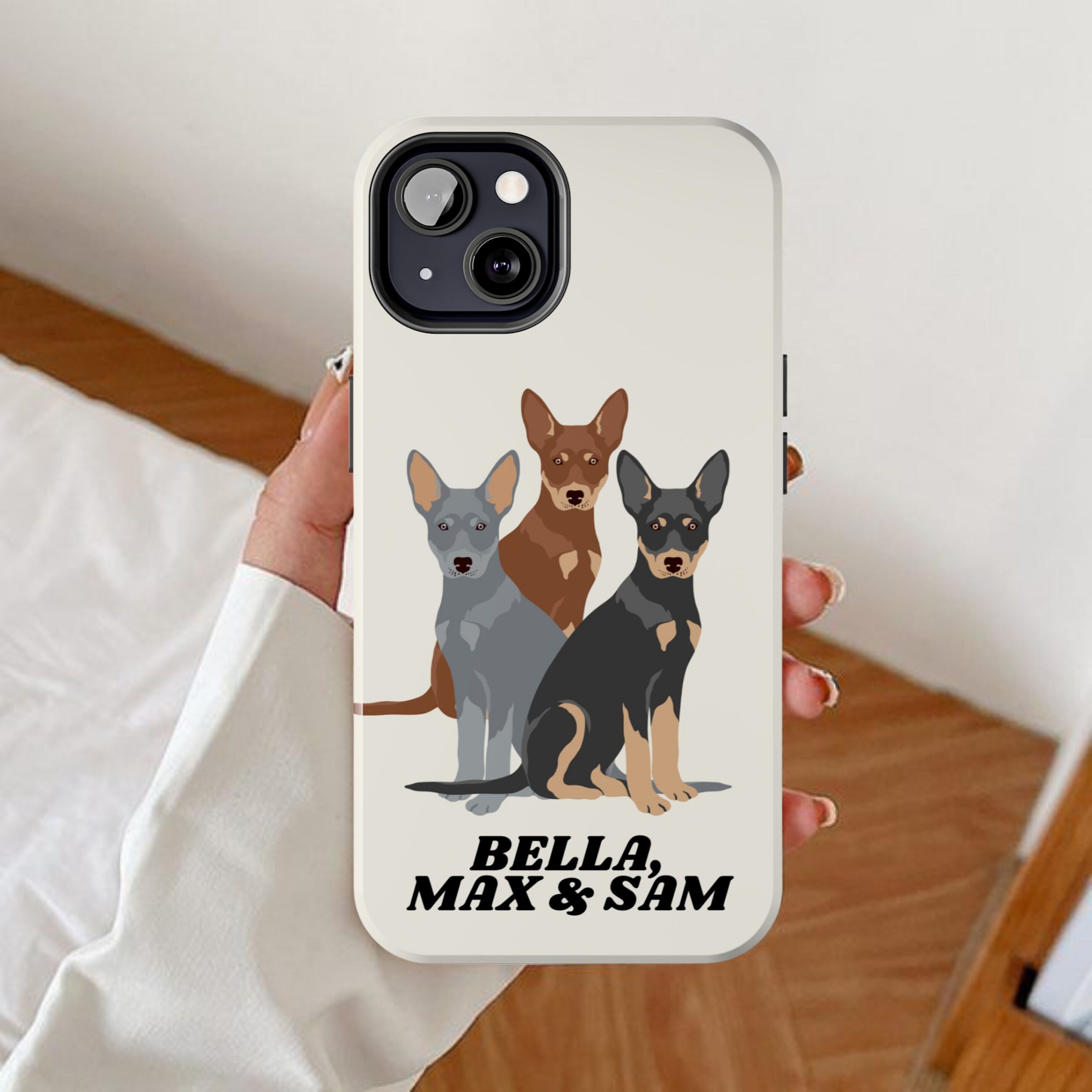 Chihuahua Phone Case Wallet - Blue Chihuahua Phone Case Wallet - Blue