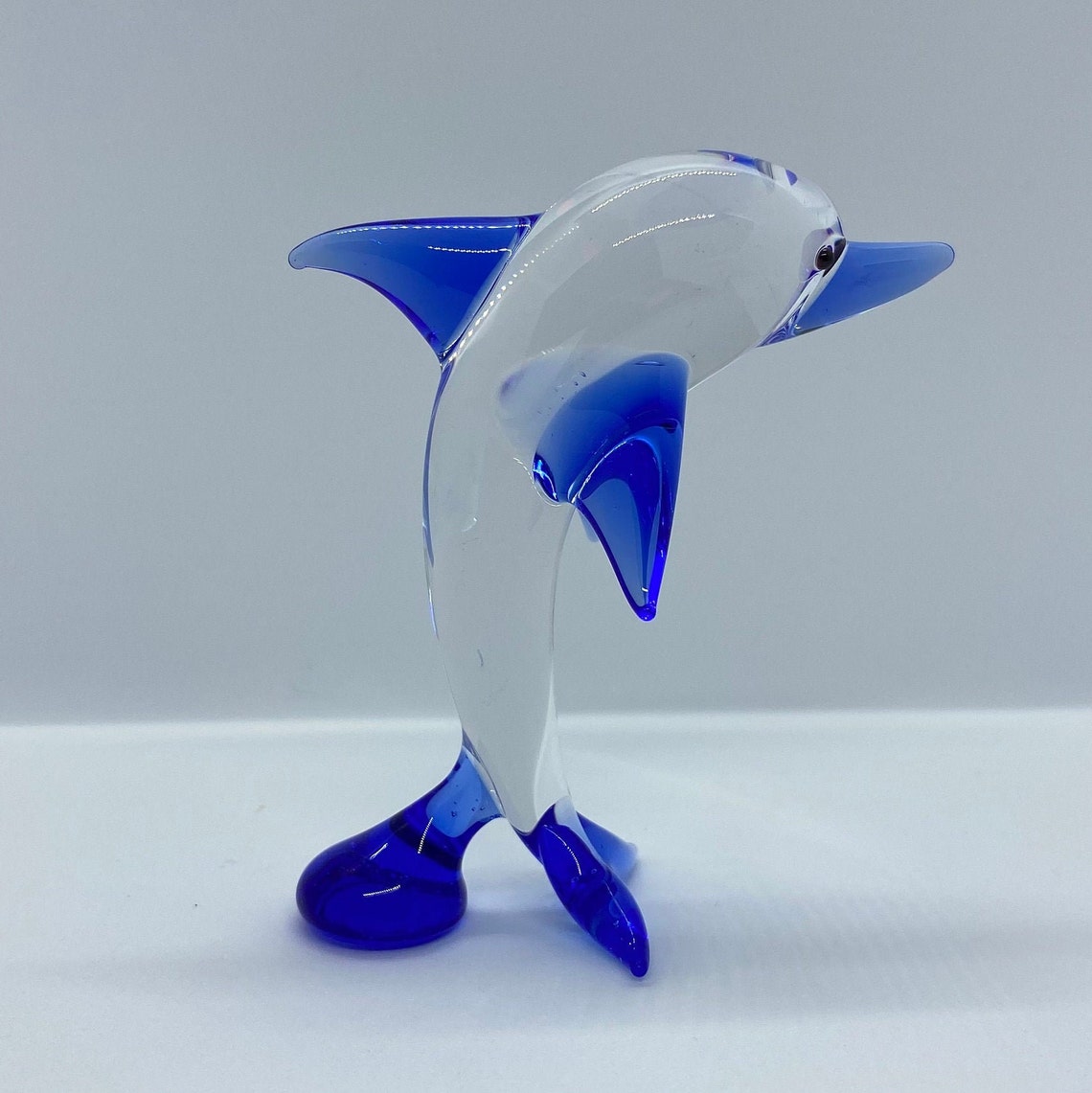 Murano Glass Dolphin Etsy