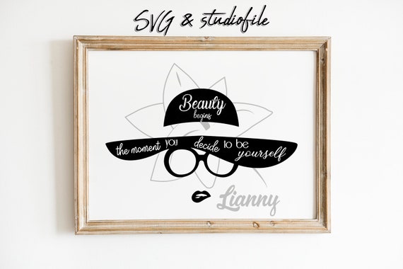 Quote Coco Chanel Design SVG PNG Studiofile - Etsy