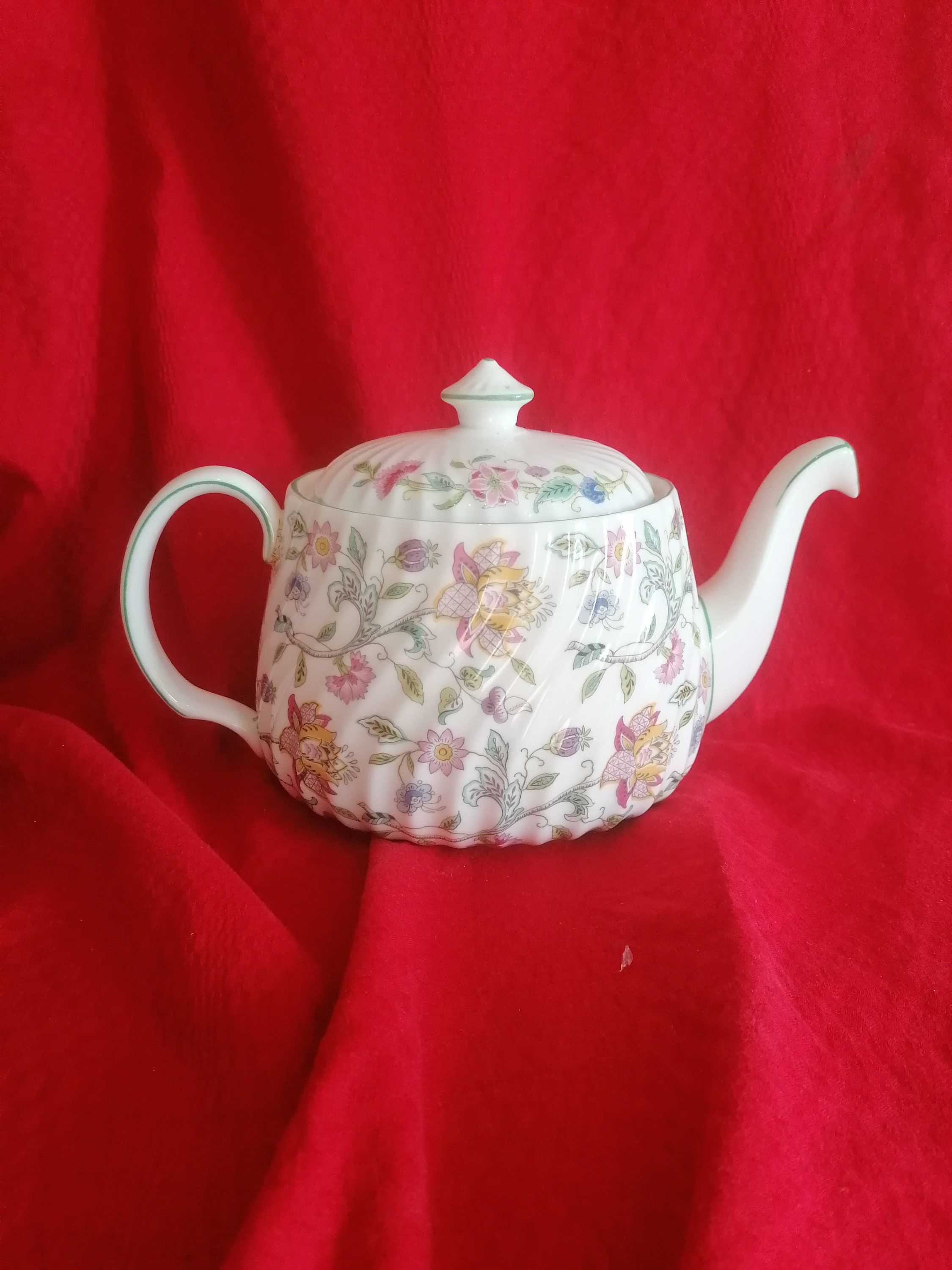 Minton Haddon Hall Teapot in Excellent Condition Free Delivery Etsy
