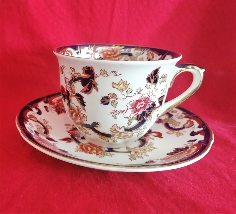 Vintage Masons Mandalay Tea Cup & Saucer free delivery image 1